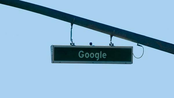 Google road sign