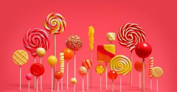 Pink Android Lollipop