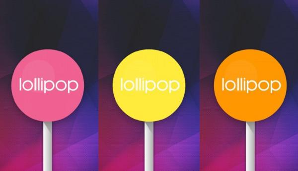 Three Android Lollipops