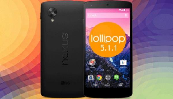 Android 5.1.1 Nexus 5