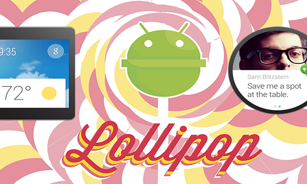 Android Wear Lollipop