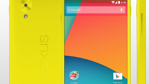 Nexus 5 yellow