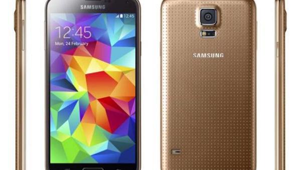 Gold Galaxy S5