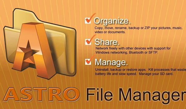 Astro File manager