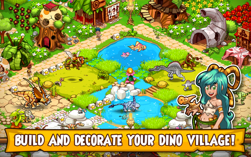 build-decorate-dino-village
