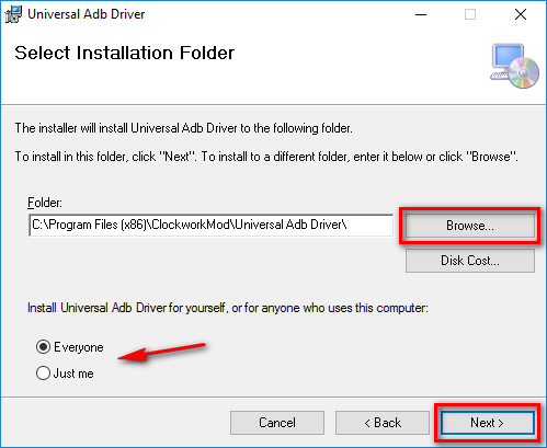 select-installation-folder
