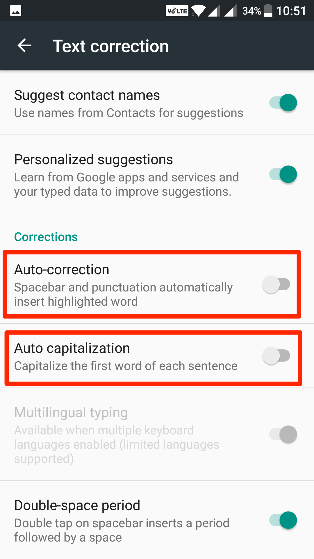 android-autocorrect-disable