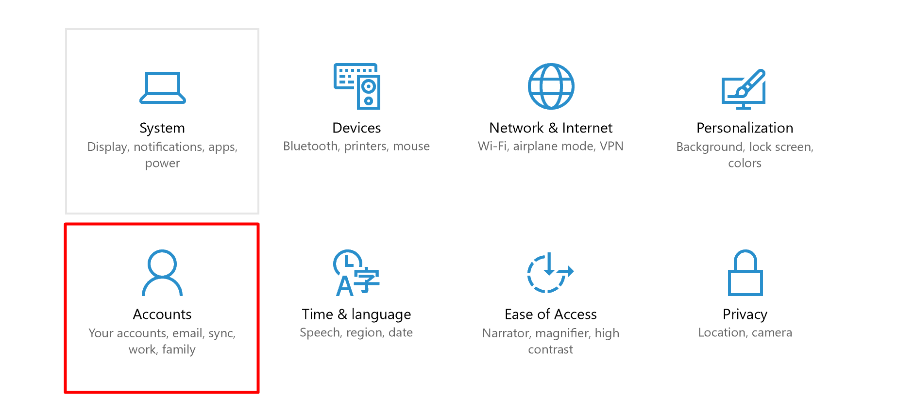 how do i change my microsoft account sign in on windows 10