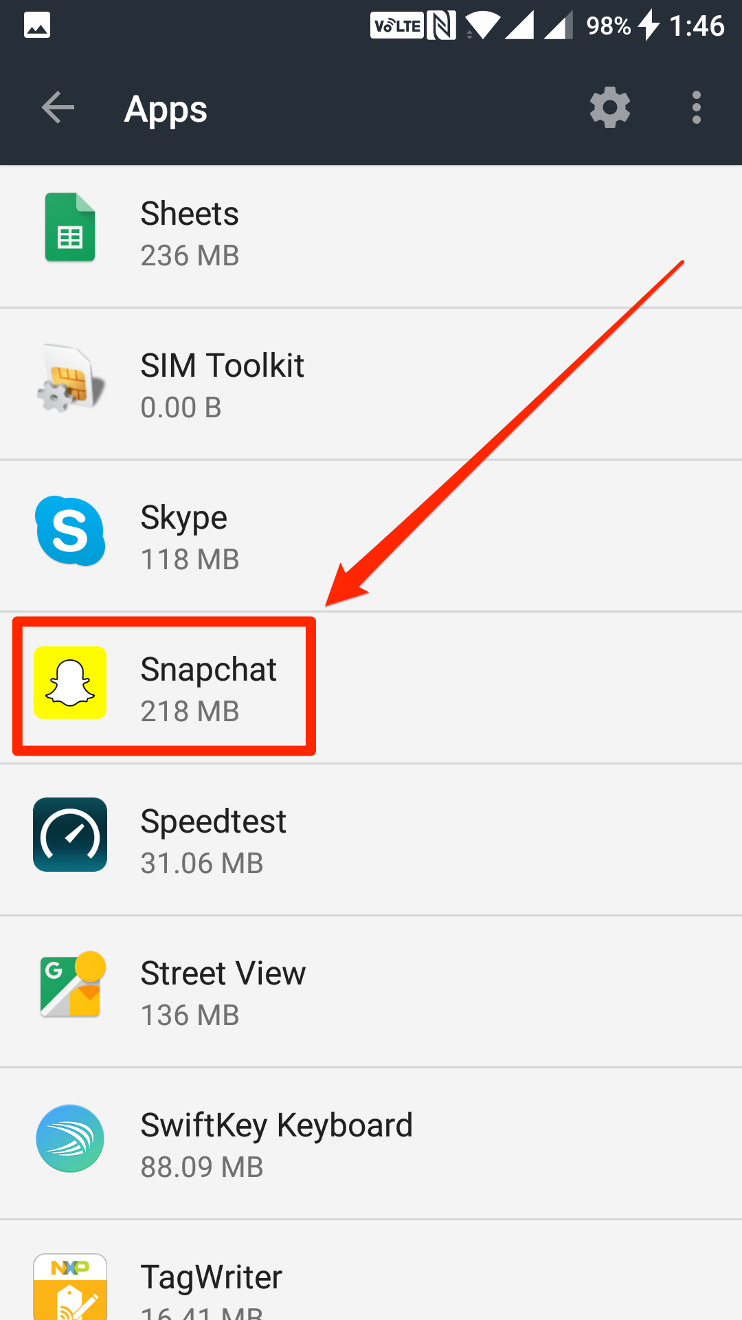 snapchat-battery-app-settings