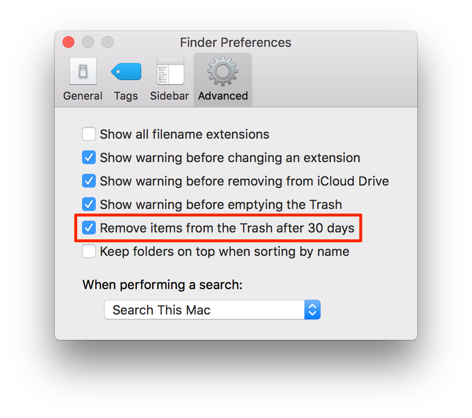 How To Automatically Empty Trash In Mac