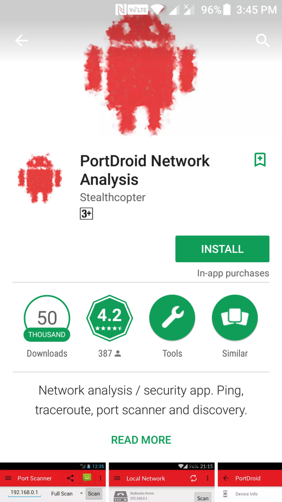 download PortScan & Stuff 1.93
