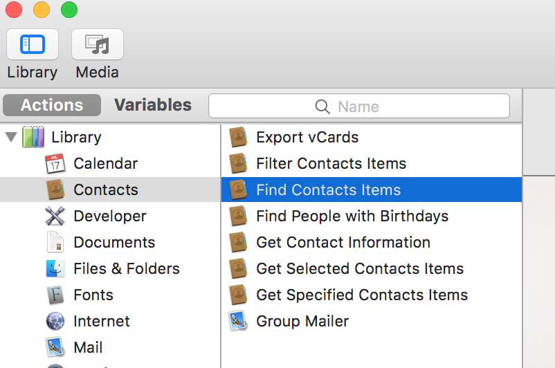 private contact mac app