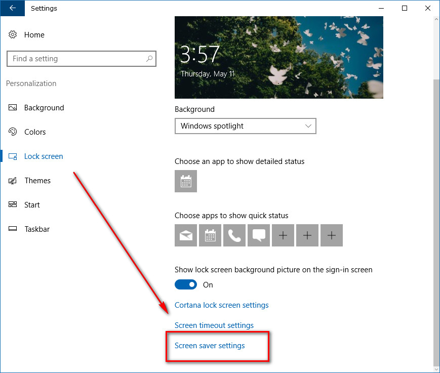 reset display settings windows 10