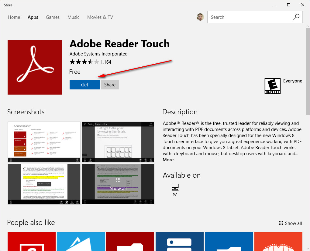 get adobe reader free