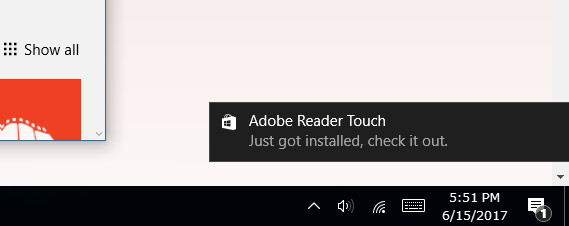 adobe reader install windows 10