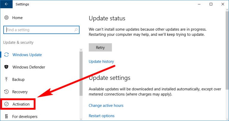 Activate Windows 10 - Consuming Tech