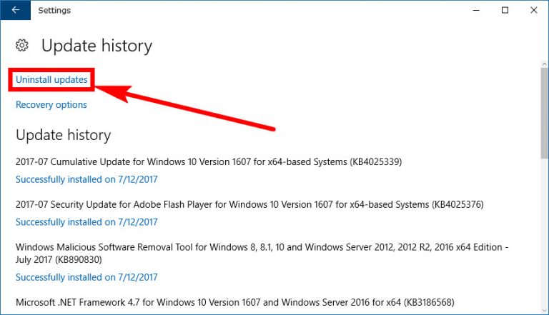 Uninstall/Block Updates and Drivers on Windows 10