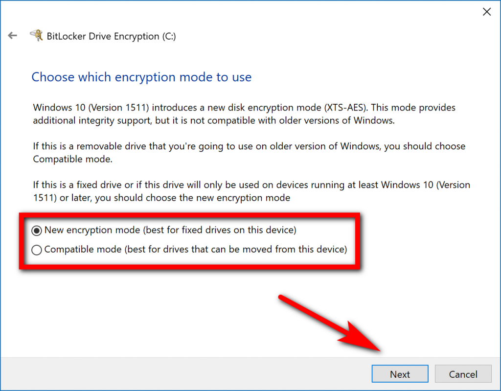 netdrive 2 encryption