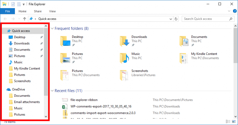 windows 10 file details pane