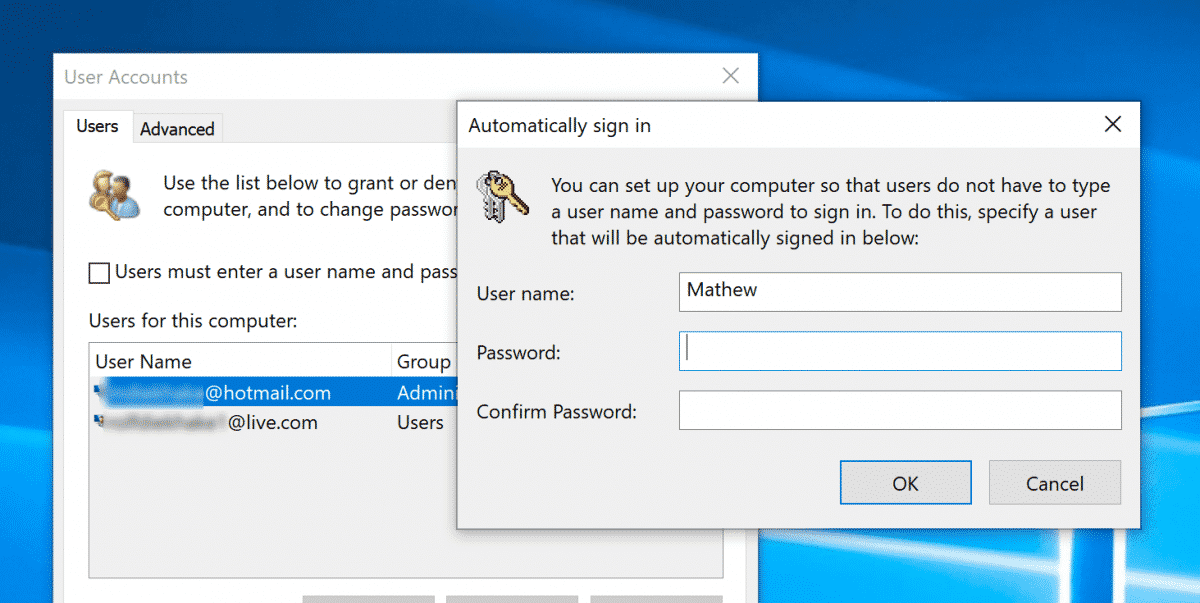How To Automatically Login In Windows 10 Tutorial
