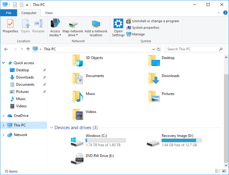 how to get box drive folders off of windows explorer