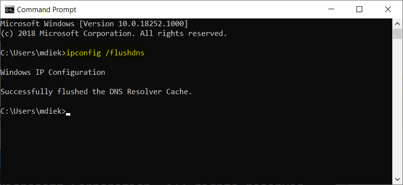 How To Reset Dns Using Cmd