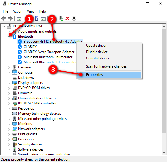 uninstalled bluetooth in device manager