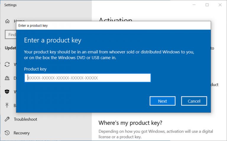 Change Product Key in Windows 10 | Consuming Tech