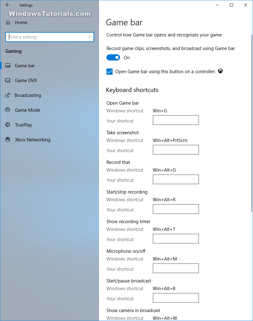 Win10 All Settings 2.0.4.34 free instals