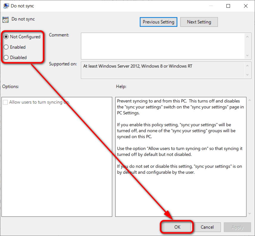 How To Enable Disable Sync Your Settings In Windows 10 Consumingtech