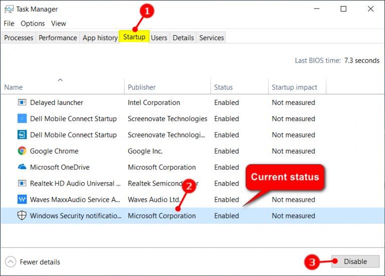 How To Hideshow Windows Security Notification Area Icon In Windows 10