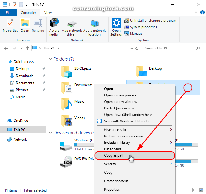 Cara Menampilkan Full Path Pada Title Bar File Explorer Di Windows 11 ...
