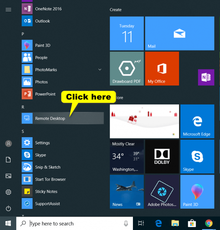 Add Remote Desktop Connection in Remote Desktop app on Windows 10 PC