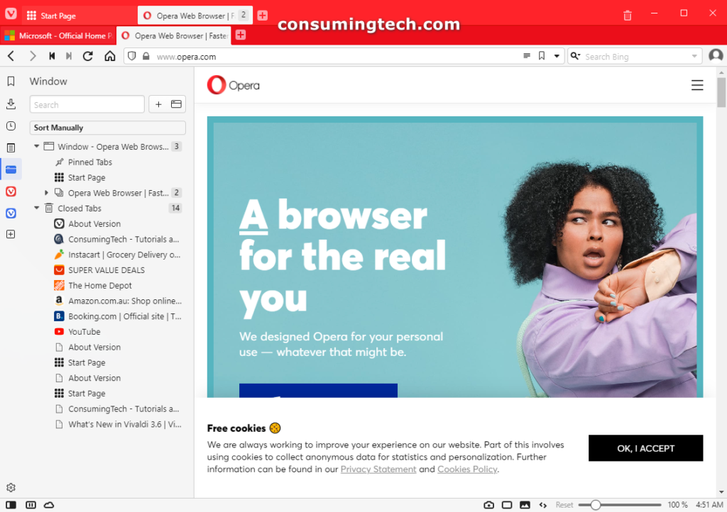 Vivaldi 3.6 Brings Innovative Two-Level Tab Stacks - ConsumingTech