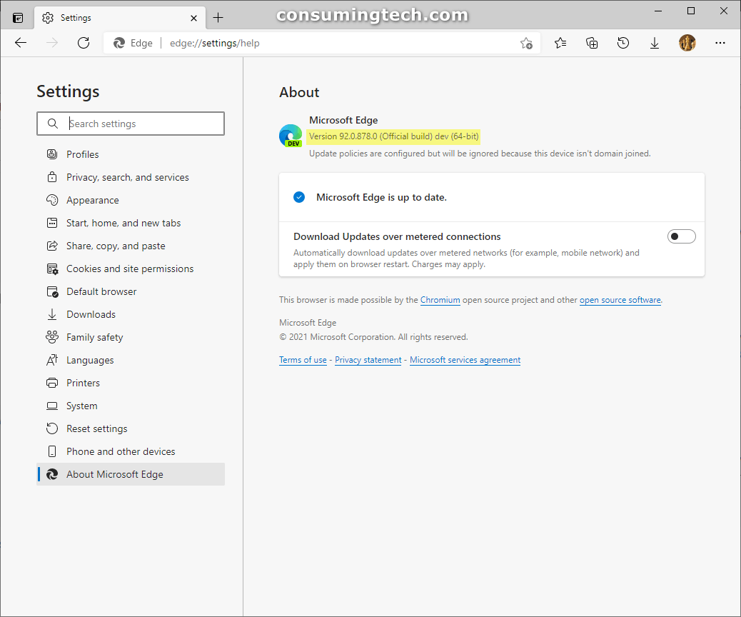 microsoft edge chromium release notes