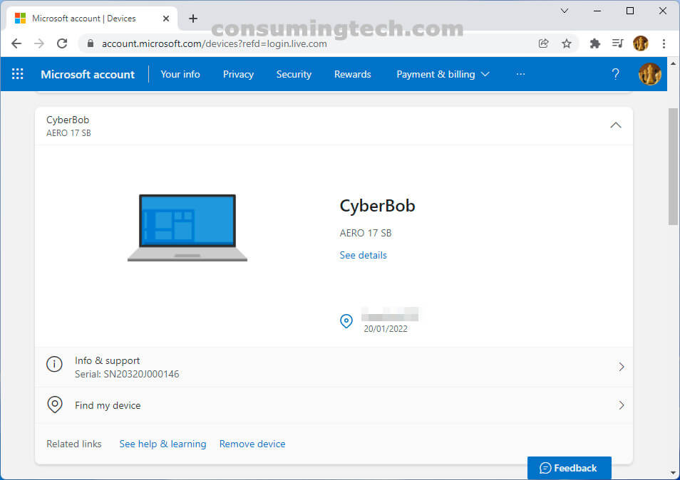 Enable Disable Find My Device In Windows 11 Consuming Tech