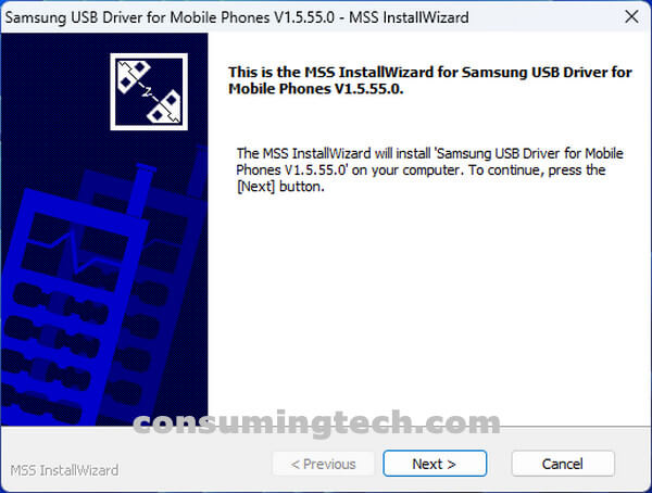 Samsung Driver v1.5.55.0