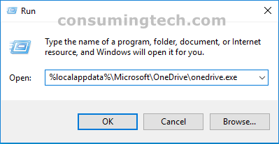 %localappdata%\Microsoft\OneDrive\onedrive.exe /reset