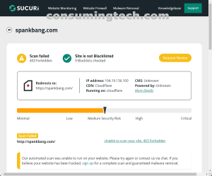 spankbang.com Sucuri results