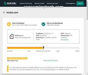 4Tube.com Sucuri results