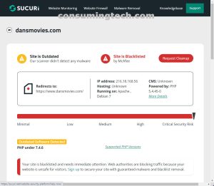 DansMovies.com Sucuri results