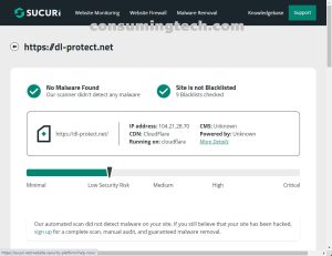 DL-protect.net Sucuri results