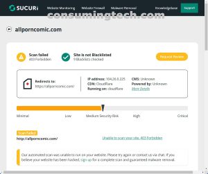 allporncomic.com Sucuri results
