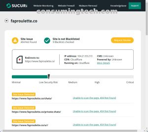 faproulette.co Sucuri results