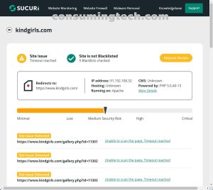 Kindgirls.com Sucuri results