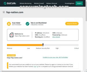 fap-nation.com Sucuri results