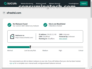 xfreehd.com Sucuri results