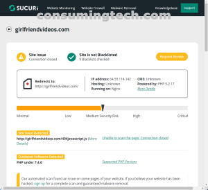 girlfriendvideos.com Sucuri results