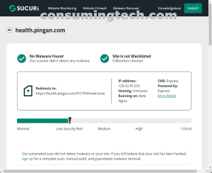 health.pingan.com Sucuri results