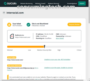 interracial.com Sucuri results